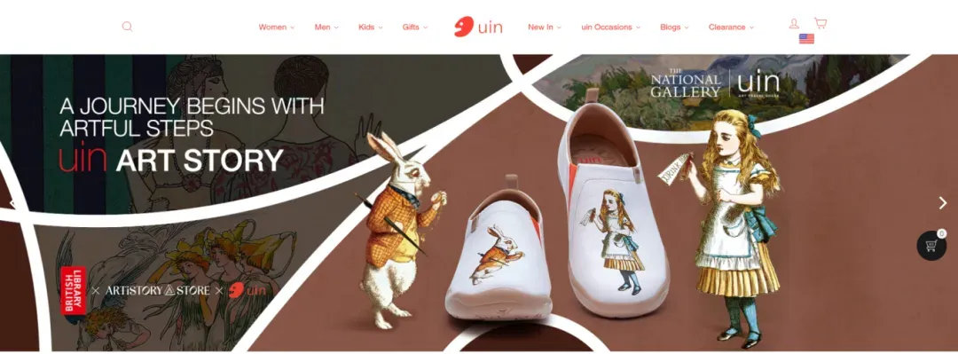 国潮布鞋独立站月销百万美元：UINfootwear以中西融合设计卖至95美金，靠社媒和KOC引爆海外市场