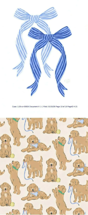 又有28幅插画很危险!Keith律所全新五起版权案件来袭,卖家注意自查规避