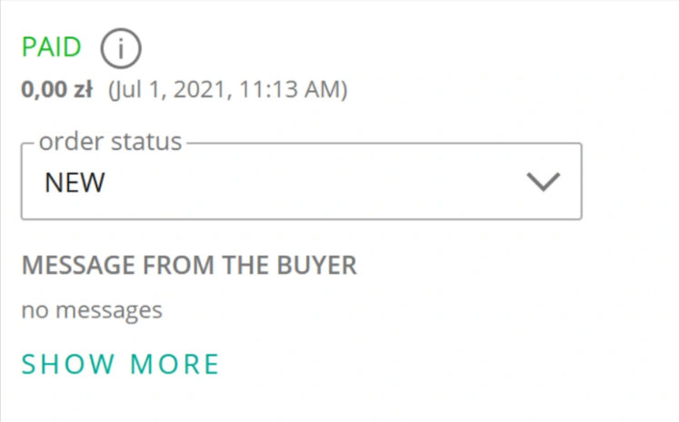 查看关于退款的信息