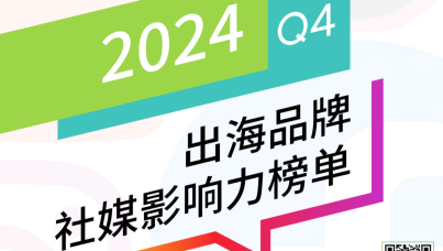 2024Q4 BrandOS 出海品牌社交媒体影响力排行榜