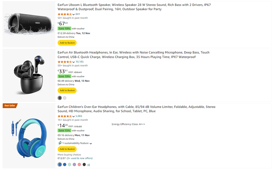 图片 五年逆袭类目Top2!EarFun如何用性价比策略打开欧洲市场?