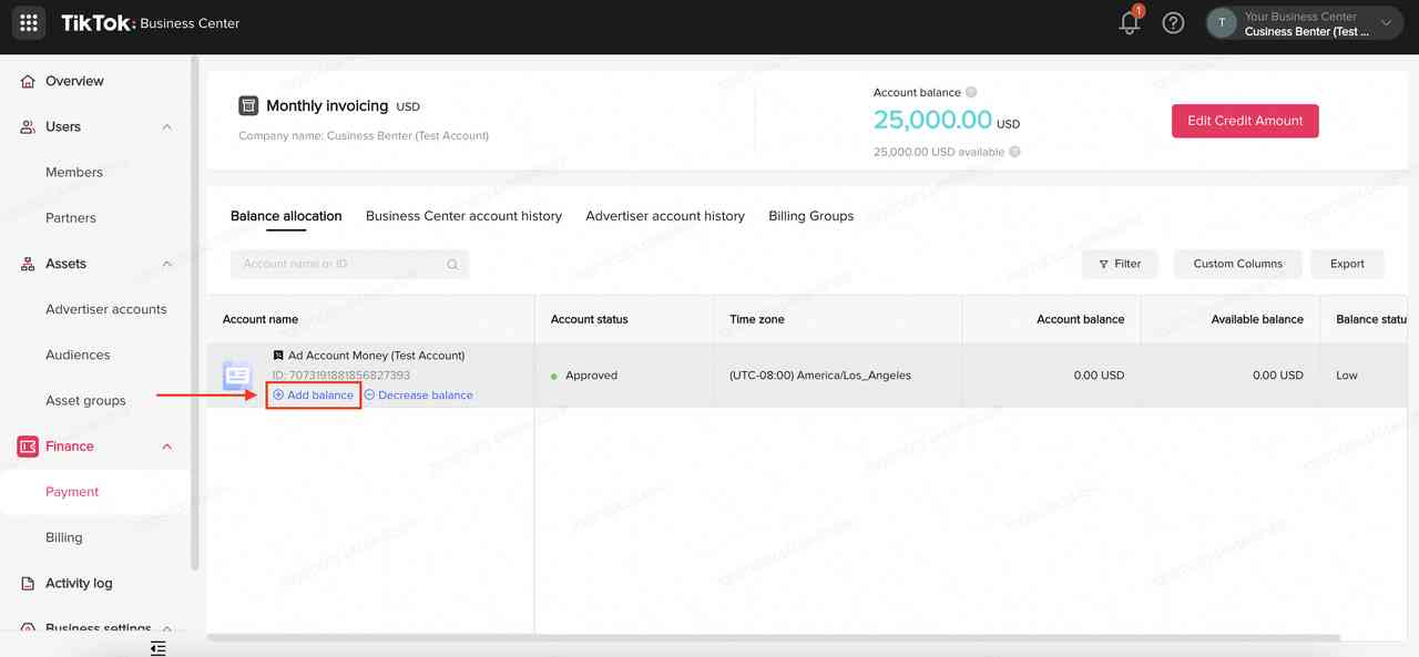 How to Use Credit Line Funds-Method1-image2