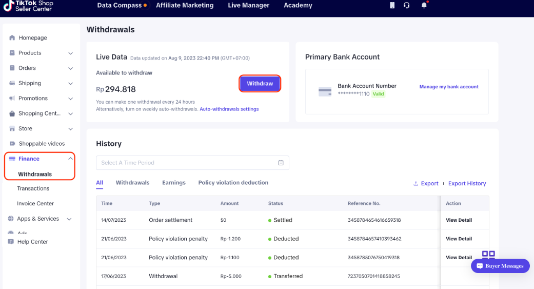 TikTok Shop印尼站什么时候回款?结算周期、到账时间及提现方式全解析