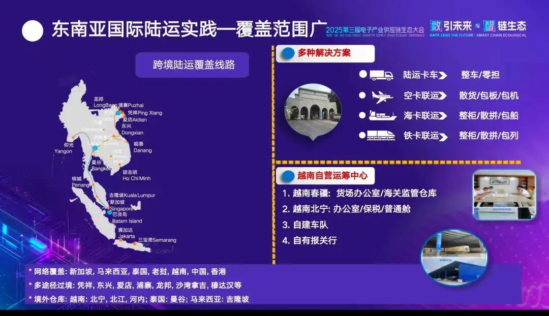东南亚物流现状之陆运网络覆盖广 物流企业新实践——东南亚跨境电商物流企业发展思路解析!