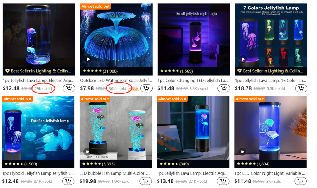 jellyfish lamp“水母灯”能否成为解压新宠-未来爆款？