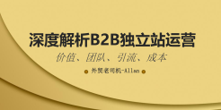 深度解析B2B独立站运营