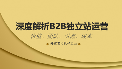 深度解析B2B独立站运营