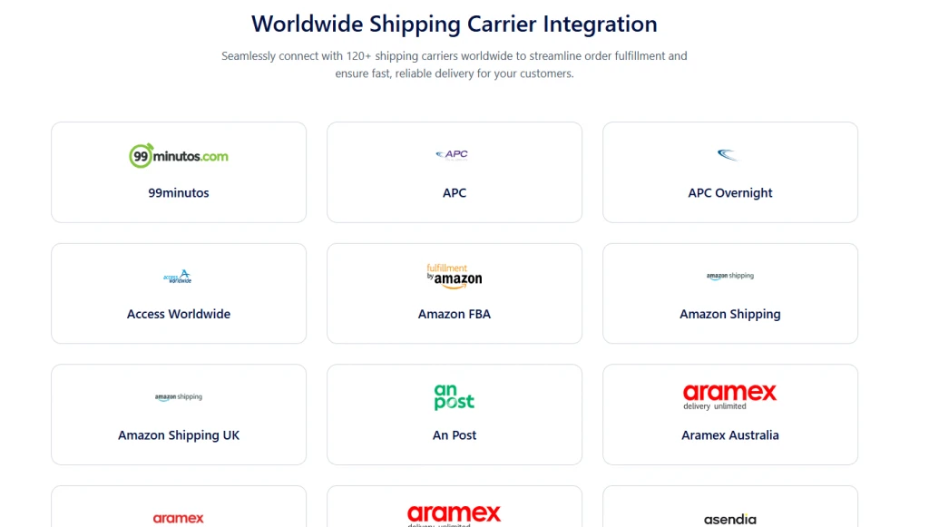 easychannel支持的运营商 年省上千小时!这10个工具让你一键同步亚马逊、TikTok、Shopify