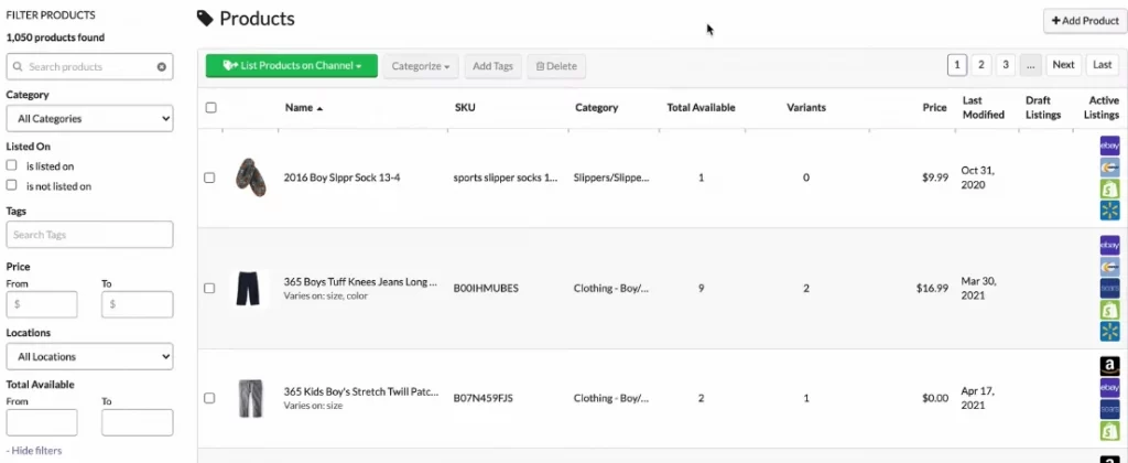 使用 Sellbrite 列出产品 年省上千小时!这10个工具让你一键同步亚马逊、TikTok、Shopify