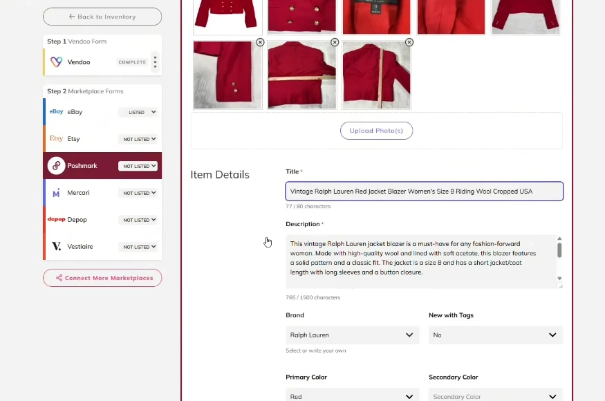 Vendoo 编辑列表 年省上千小时!这10个工具让你一键同步亚马逊、TikTok、Shopify