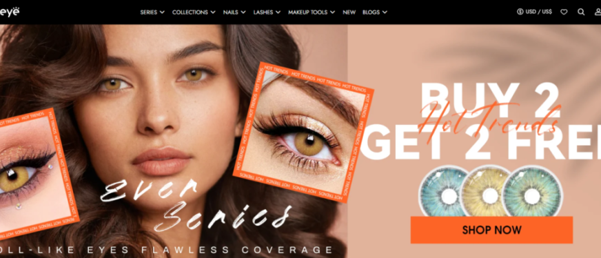 TTDEYE：在美瞳红海杀出重围，引领小众圈层新风尚！