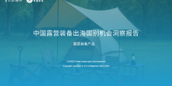 中国露营装备出海国别机会洞察报告