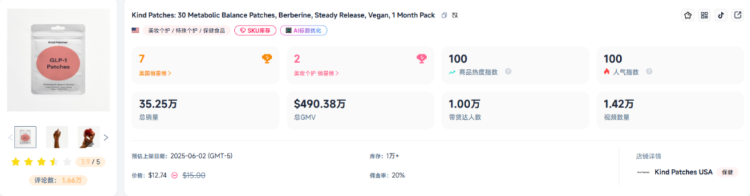 从美白贴片到减肥贴剂：揭秘TikTok美区十大热销单品密码