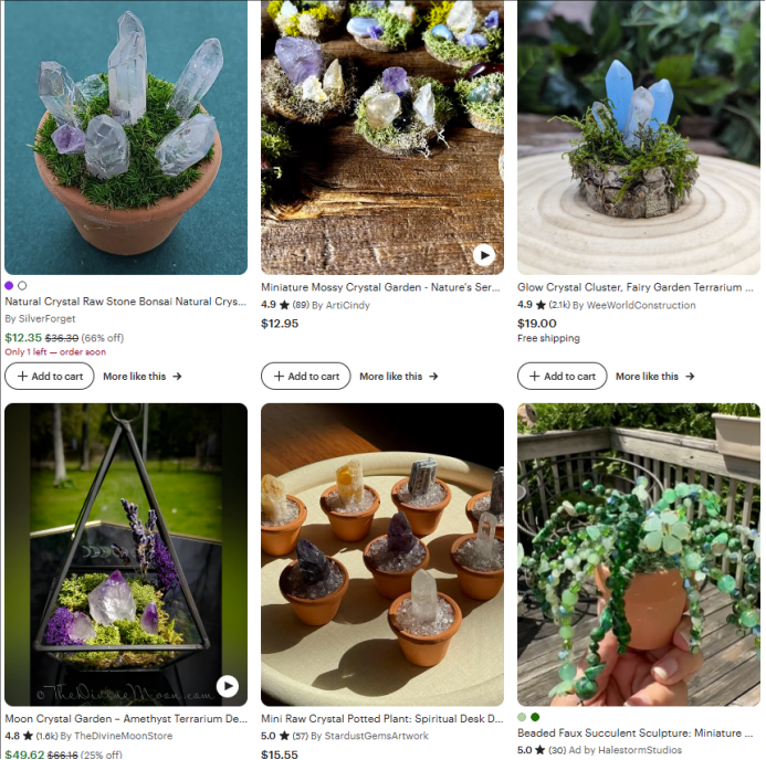 图片 单款销售1500万:水晶盆栽如何靠"能量寓意"打开海外市场