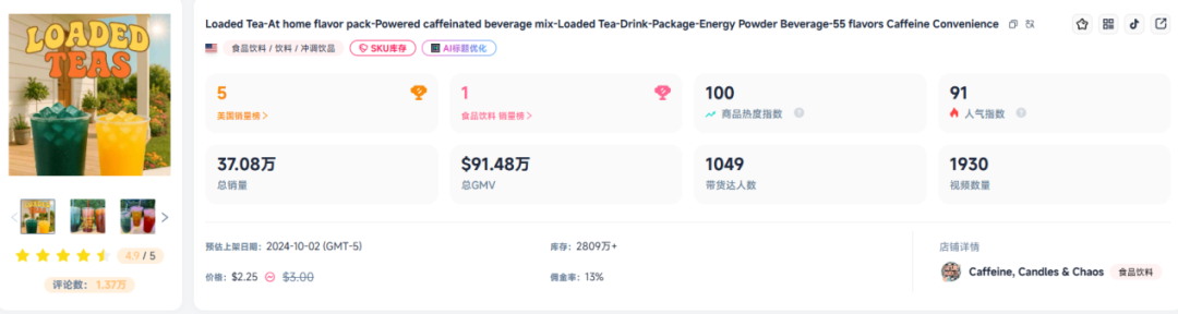 暴涨2222%，TikTok 9月10大爆款产品都有哪些？