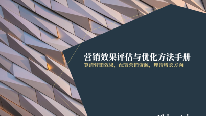 2026营销效果评估与优化手册
