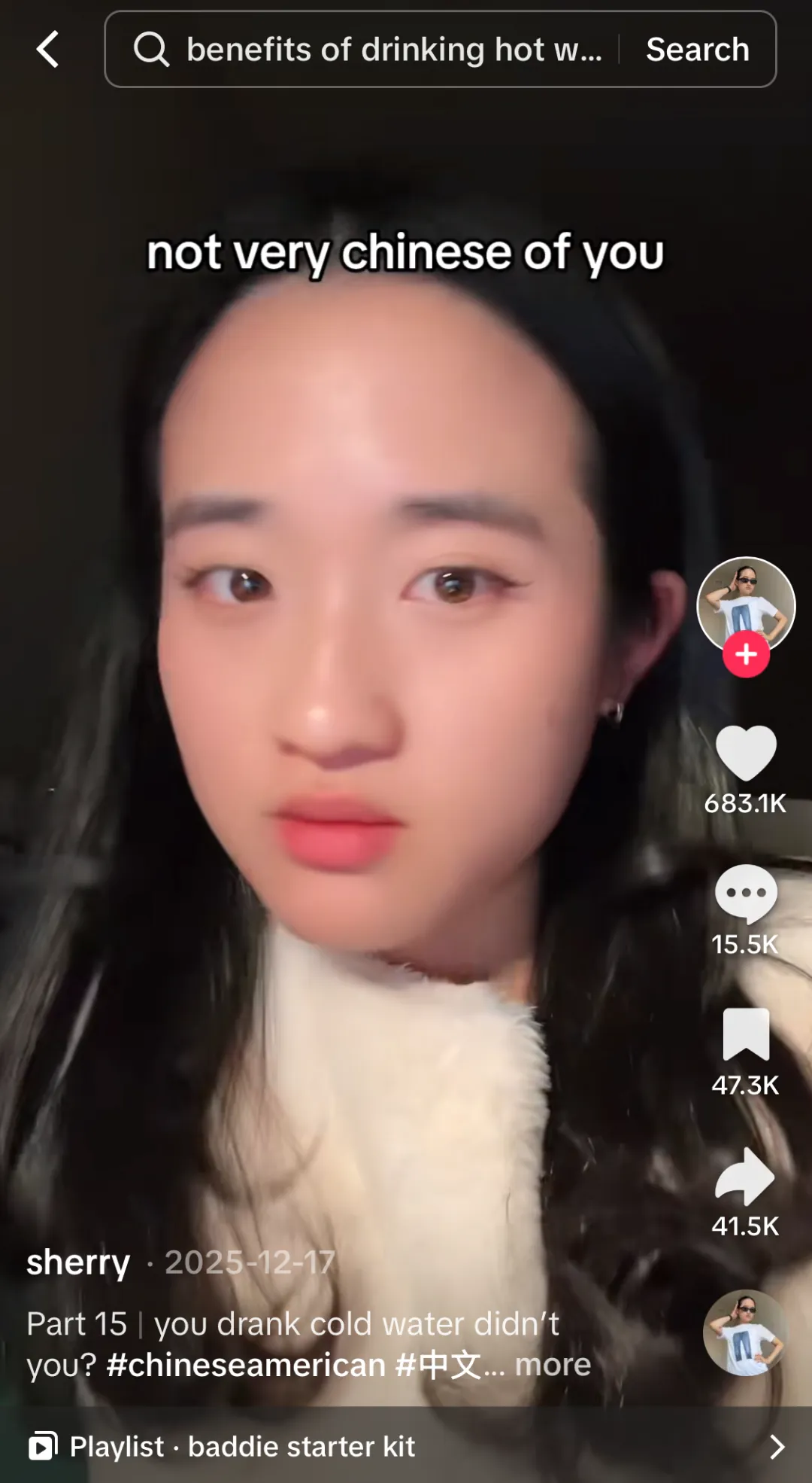 TikTok掀起“精神中国人”热潮，喝热水中式日常破圈出海