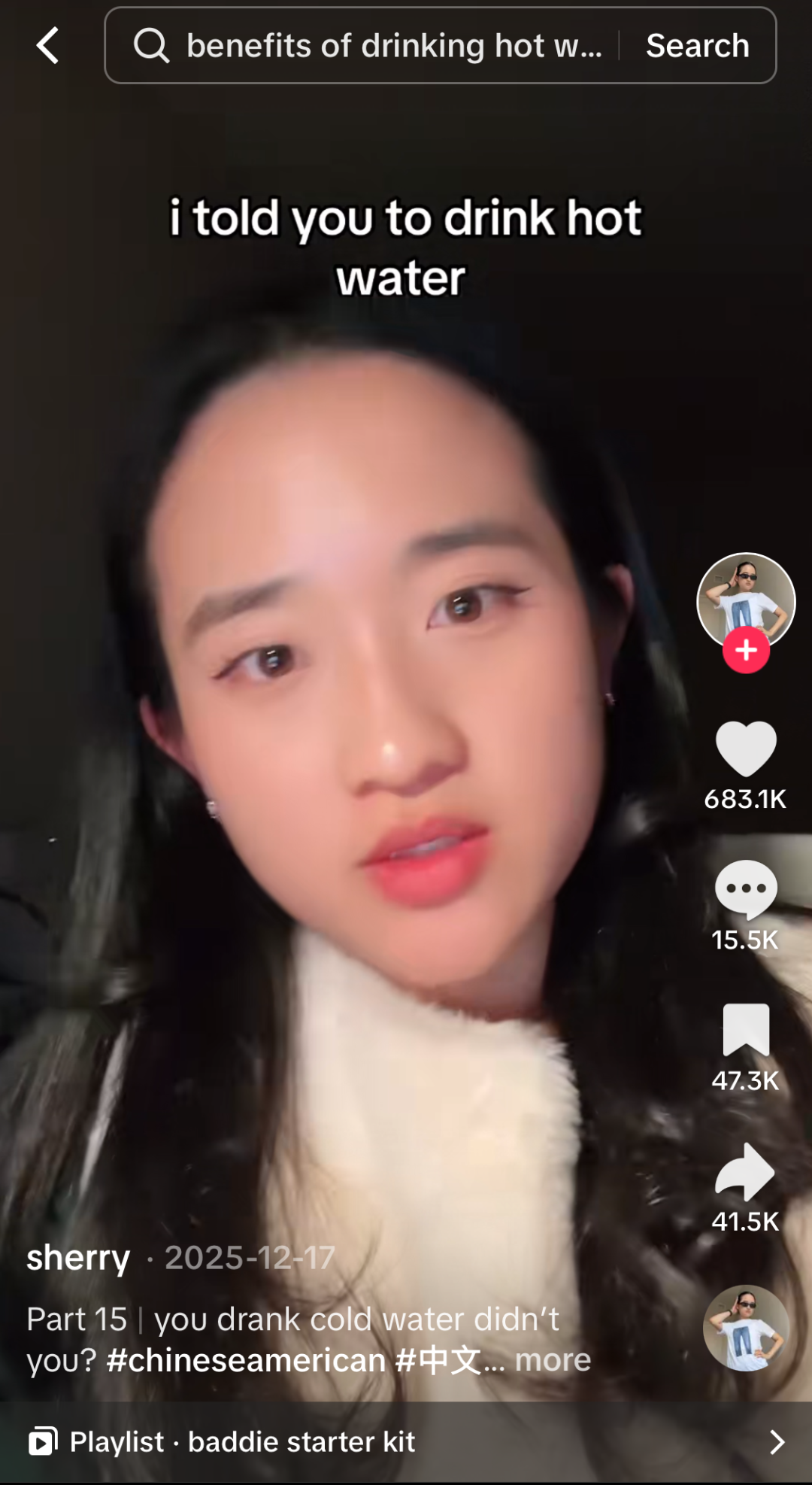 TikTok掀起“精神中国人”热潮，喝热水中式日常破圈出海