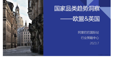 阿里巴巴国际站国家品类趋势洞察欧盟&英国