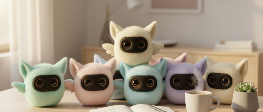 阿塔星推出情感陪伴机器人Lobi:四维情绪识别+心跳模拟技术,打造可成长AI数字伙伴