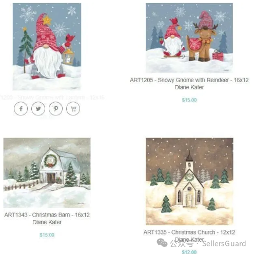 从糖类插画到圣诞主题：五起新版权案背后的侵权雷区