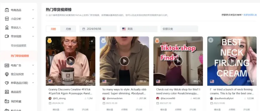 TikTok美国站“心形项链”日出3000单，“便当盒”日出3200单