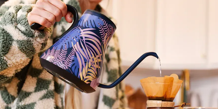 前傲基高管创业!智能手冲壶如何靠精准控温技术做到亚马逊TOP1