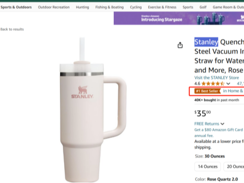 月入970万美元,瞄准女性经济的Stanley又火了!