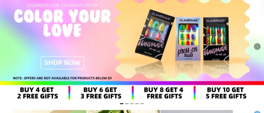 10美元穿戴甲如何创造独立站奇迹？Glamermaid低客单价产品运营策略解析​