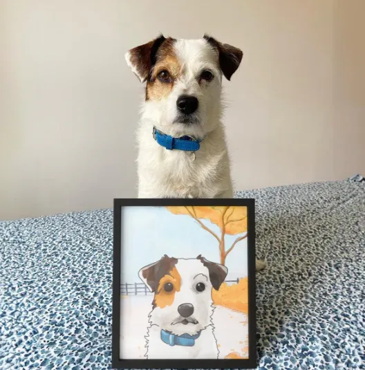 从几元到40美元：宠物肖像画的百倍溢价