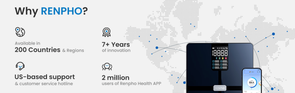 深圳品牌Renpho全球用户突破2200万 健康科技产品年销31万台​
