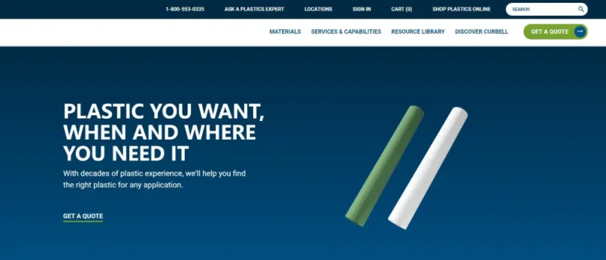 独立站优秀案例分析：塑料企业如何构建以客户为中心的网站结构？