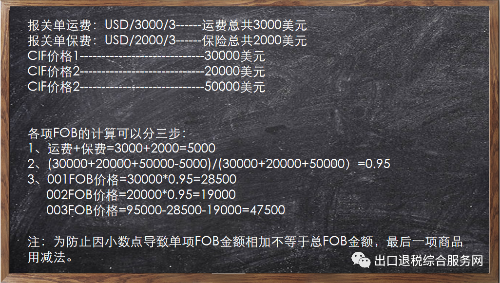 取得非FOB报关单，如何换算FOB价格？这4个问题要清楚！