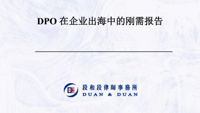 2025年DPO在企业出海中的刚需报告