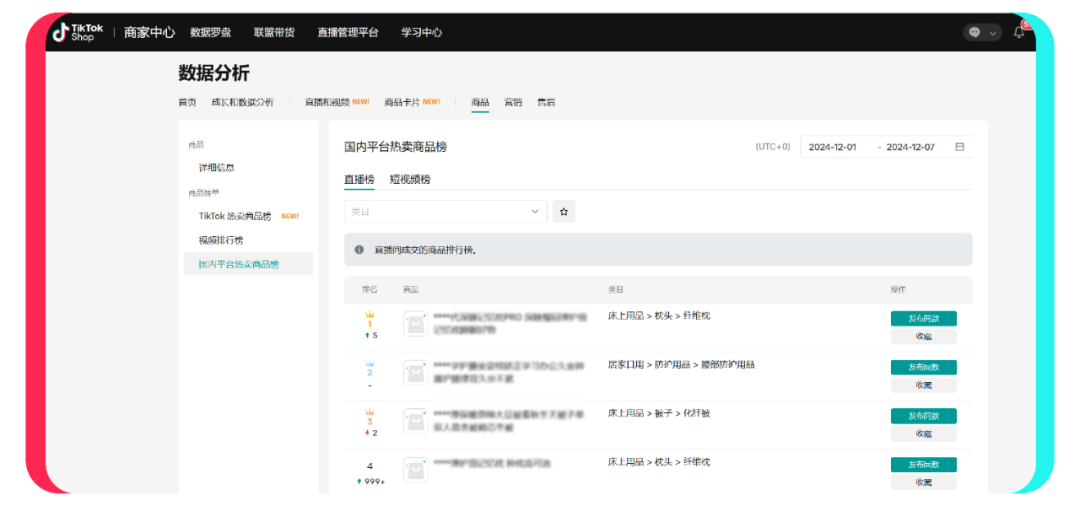 TikTok Shop商品榜单功能上线！爆品拿捏实操干货！