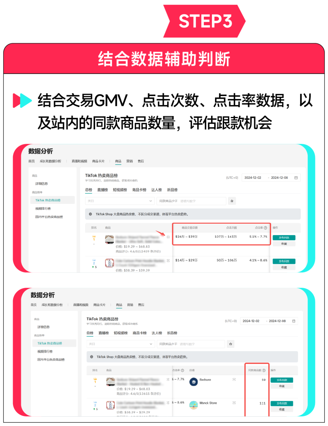 TikTok Shop商品榜单功能上线！爆品拿捏实操干货！