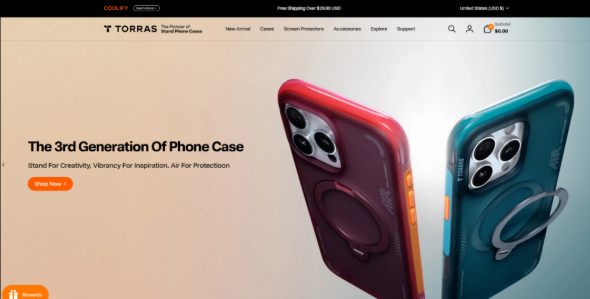 深圳TORRAS年销20亿 支点壳单品销量破千万 北美市场占有率前三