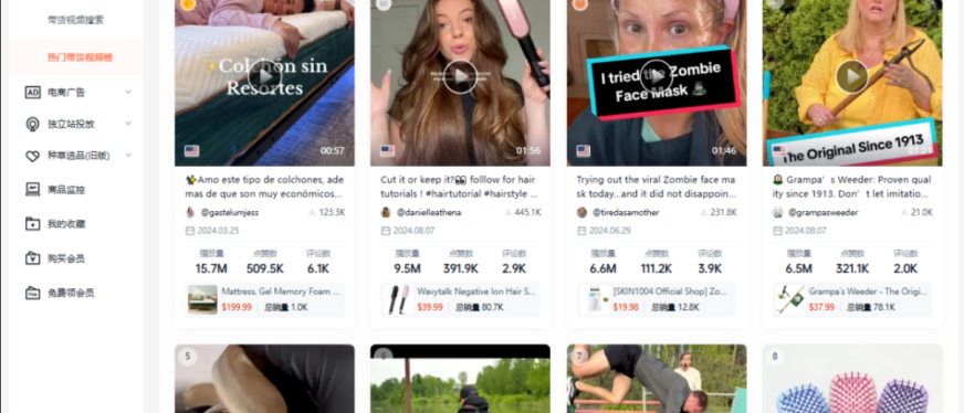 TikTok美区鬓角凝胶单日暴卖四千单，西部提包成时尚新宠