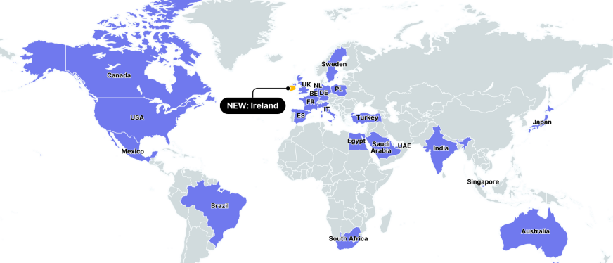 亚马逊爱尔兰站上线,扩张策略稳步推进