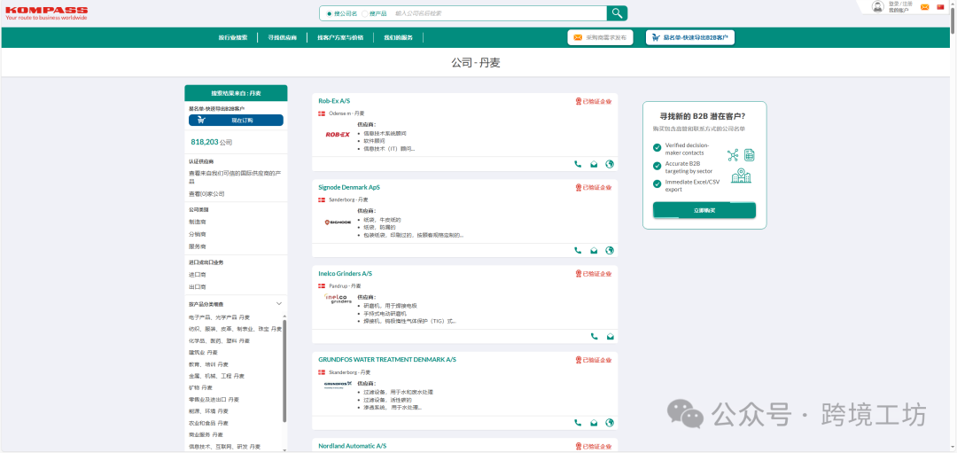 图片 外贸人必备,北欧常用的26个商业名录