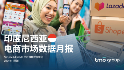 印尼电商数据2024年1月