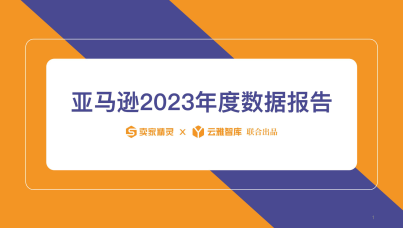 亚马逊2023年度数据报告