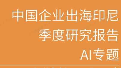 2025中国AI企业出海系列研究：印尼篇