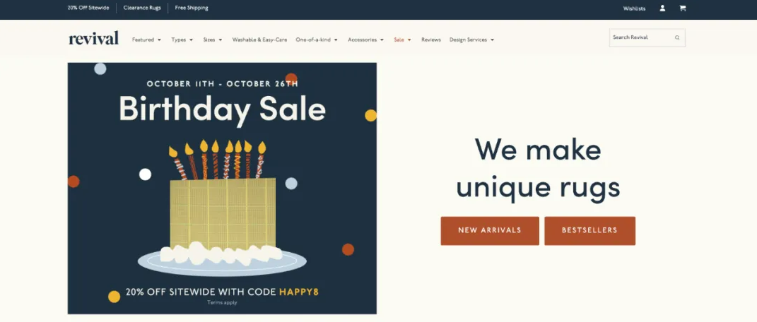 老地毯也能卖出千万美金？来看看Revival Rugs的独立站玩法