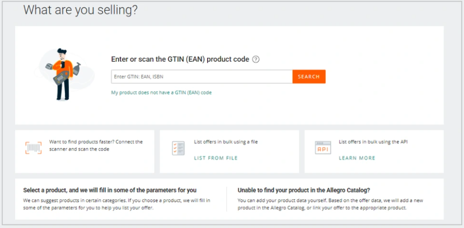 如何上架和编辑Allegro官方仓One Fulfillment服务里的offer？