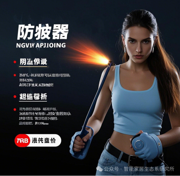 不用成为金刚芭比，也能防狼——跨境选品女性防狼器！