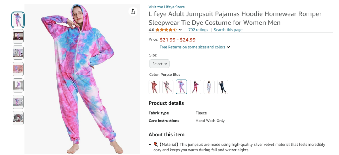 众多卖家发力，销量正热！“Onesie Pajamas连体家居服”市场潜力分析