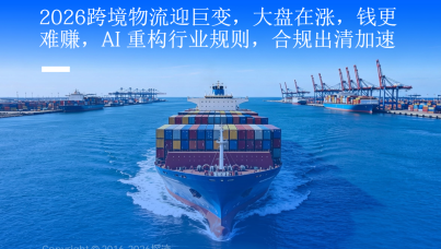 2026年跨境物流行业发展趋势报告