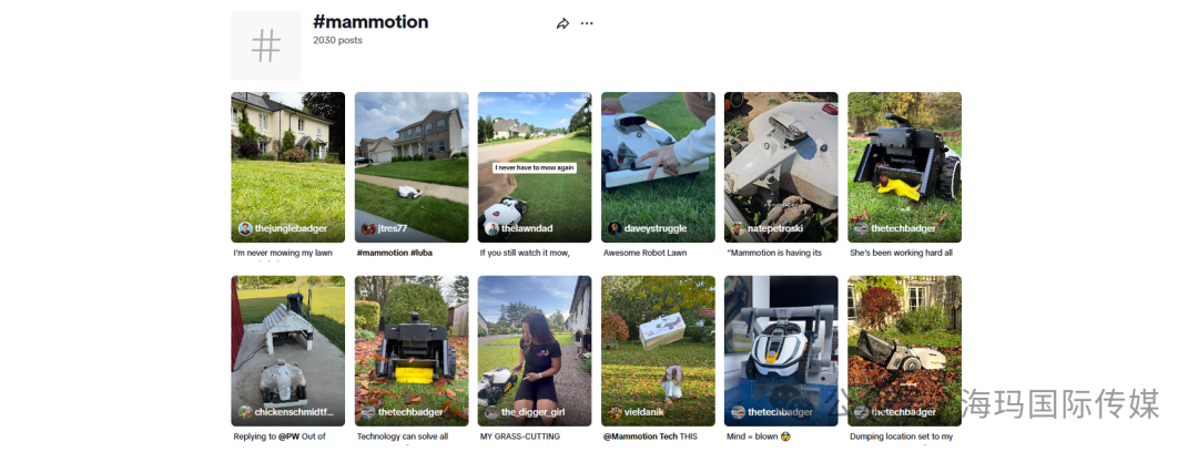 海外红人营销|大疆前高管出海卖“割草机器人”，做到全球第一！