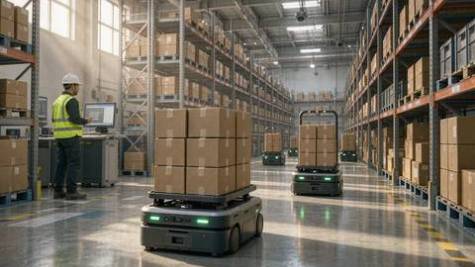 KUKA 携手 TD SYNNEX 扩张自主移动机器人分销，加速欧洲仓储自动化